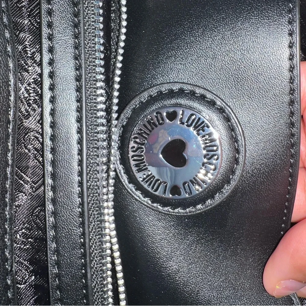 Love Moschino Iridescent and Black Crossbody Bag - Picture 6 of 8